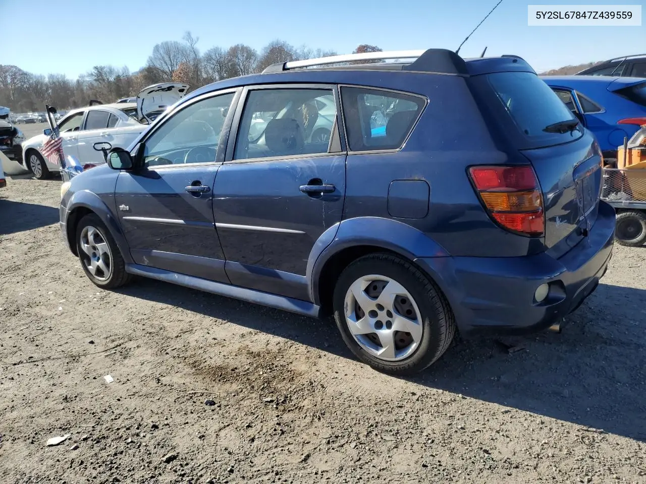 5Y2SL67847Z439559 2007 Pontiac Vibe