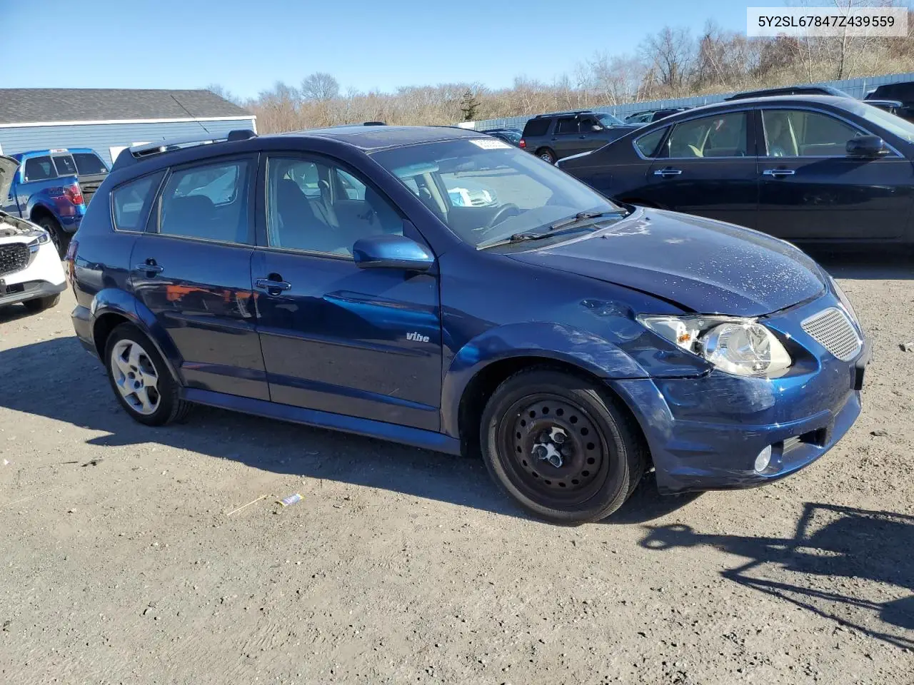 5Y2SL67847Z439559 2007 Pontiac Vibe