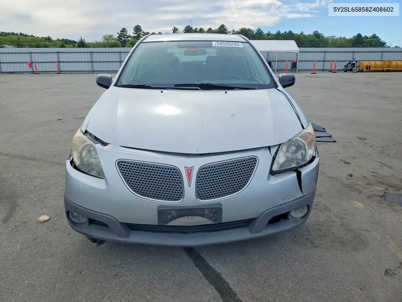 2008 Pontiac Vibe VIN: 5Y2SL65858Z408602 Lot: 54626246