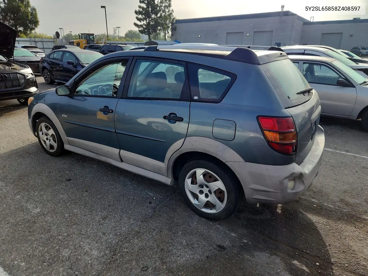 2008 Pontiac Vibe VIN: 5Y2SL65858Z408597 Lot: 55939236