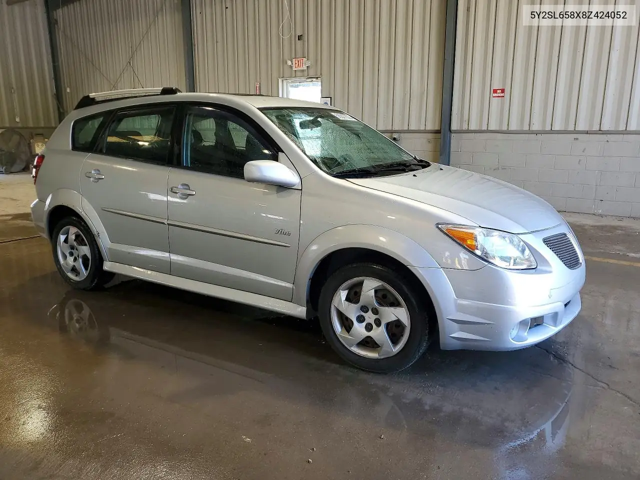 2008 Pontiac Vibe VIN: 5Y2SL658X8Z424052 Lot: 56047336