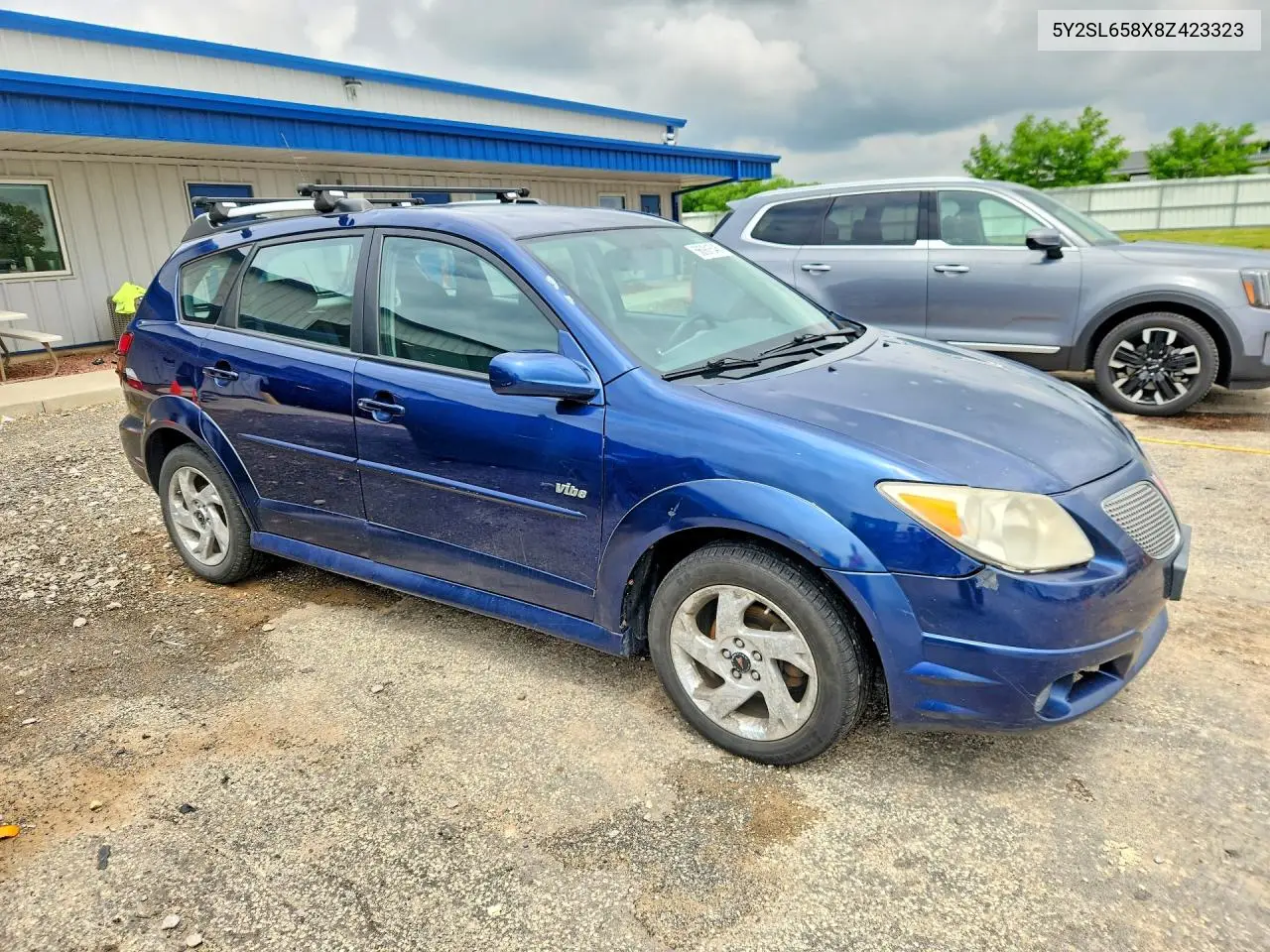 2008 Pontiac Vibe VIN: 5Y2SL658X8Z423323 Lot: 56981546