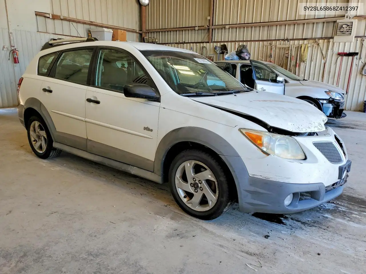 2008 Pontiac Vibe VIN: 5Y2SL65868Z412397 Lot: 59739936