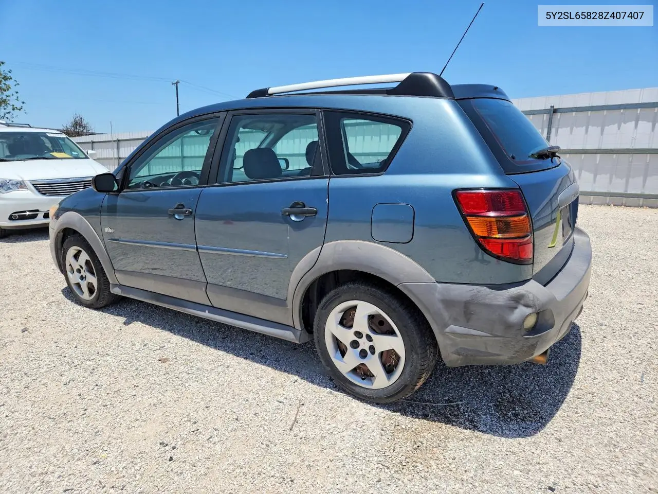 2008 Pontiac Vibe VIN: 5Y2SL65828Z407407 Lot: 61914016