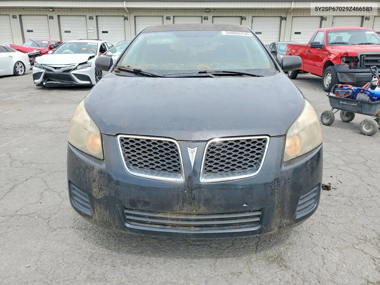 2009 Pontiac Vibe VIN: 5Y2SP67029Z466583 Lot: 54009436