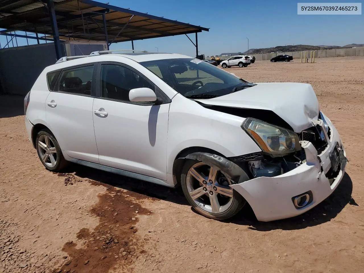 2009 Pontiac Vibe VIN: 5Y2SM67039Z465273 Lot: 54670756