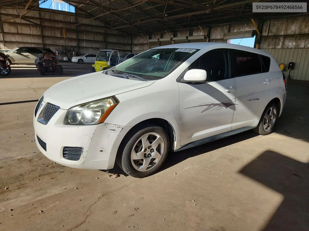 2009 Pontiac Vibe VIN: 5Y2SP67849Z468566 Lot: 56184156