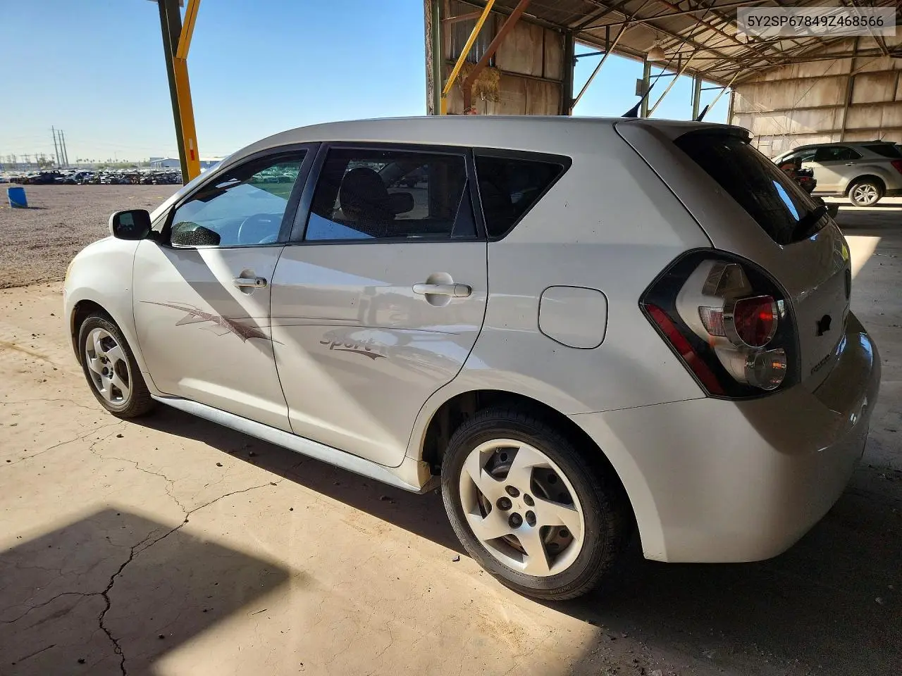 2009 Pontiac Vibe VIN: 5Y2SP67849Z468566 Lot: 56184156