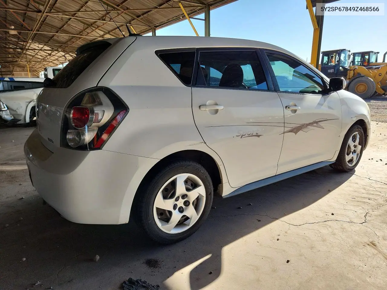 2009 Pontiac Vibe VIN: 5Y2SP67849Z468566 Lot: 56184156