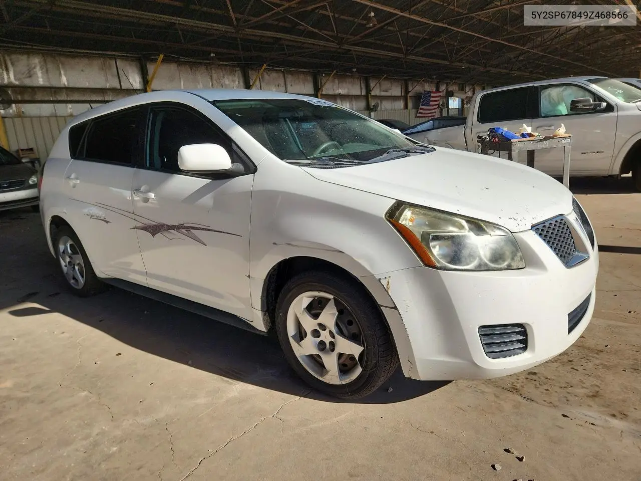 2009 Pontiac Vibe VIN: 5Y2SP67849Z468566 Lot: 56184156