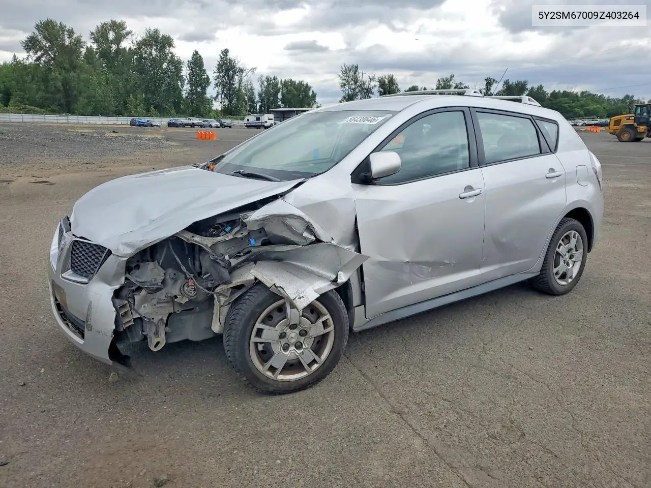 2009 Pontiac Vibe VIN: 5Y2SM67009Z403264 Lot: 56438646