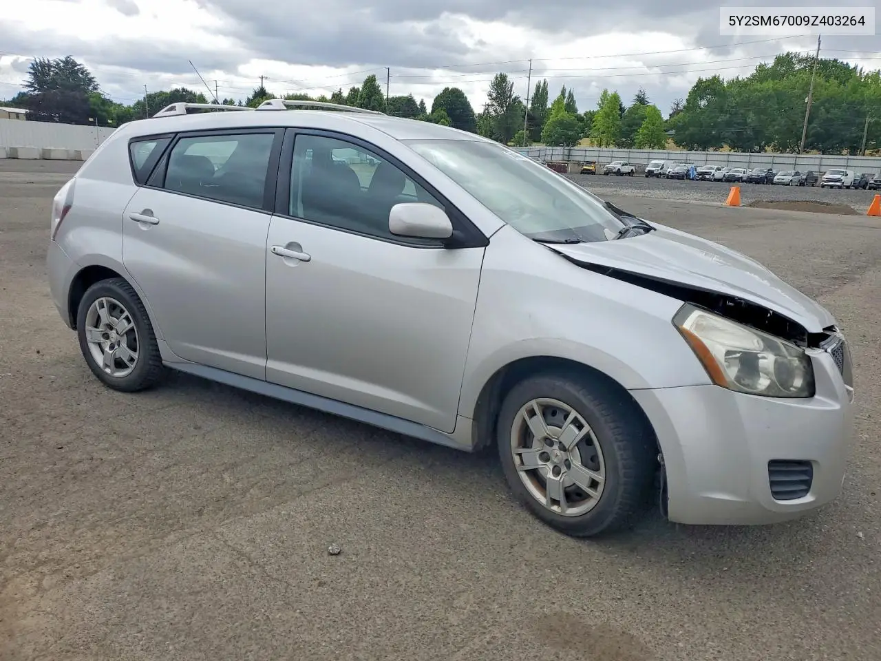 2009 Pontiac Vibe VIN: 5Y2SM67009Z403264 Lot: 56438646