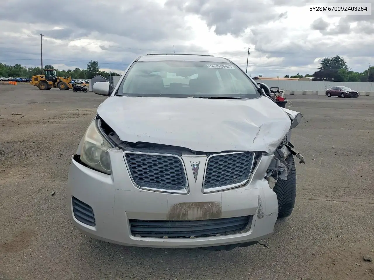 2009 Pontiac Vibe VIN: 5Y2SM67009Z403264 Lot: 56438646