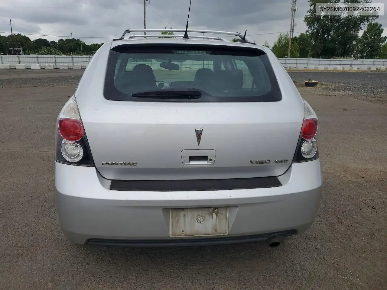 2009 Pontiac Vibe VIN: 5Y2SM67009Z403264 Lot: 56438646