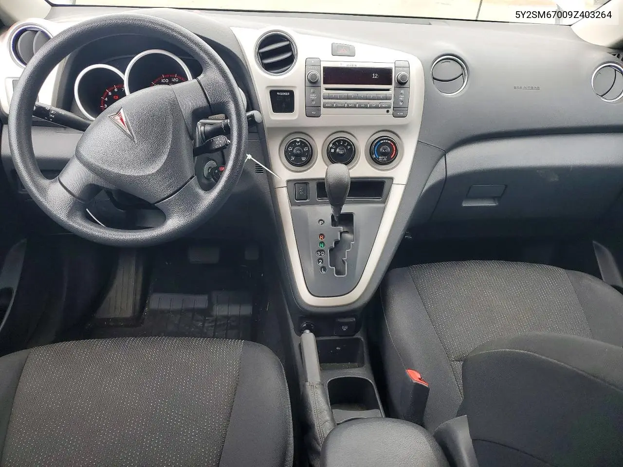 2009 Pontiac Vibe VIN: 5Y2SM67009Z403264 Lot: 56438646