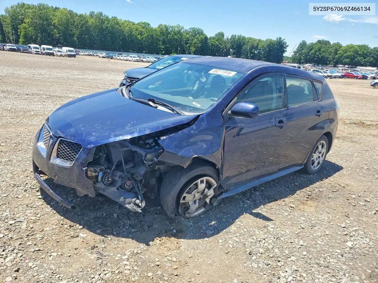 2009 Pontiac Vibe VIN: 5Y2SP67069Z466134 Lot: 58271916