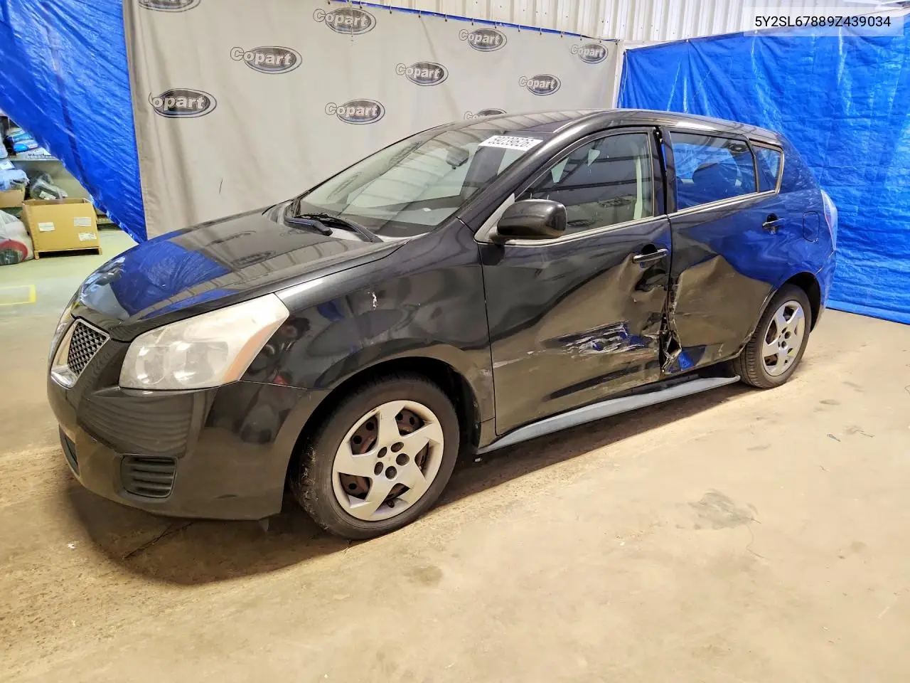 2009 Pontiac Vibe VIN: 5Y2SL67889Z439034 Lot: 59239626