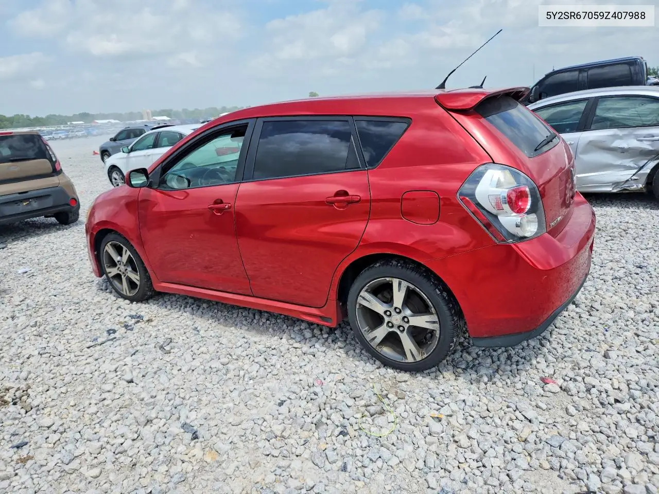 2009 Pontiac Vibe Gt VIN: 5Y2SR67059Z407988 Lot: 59311206