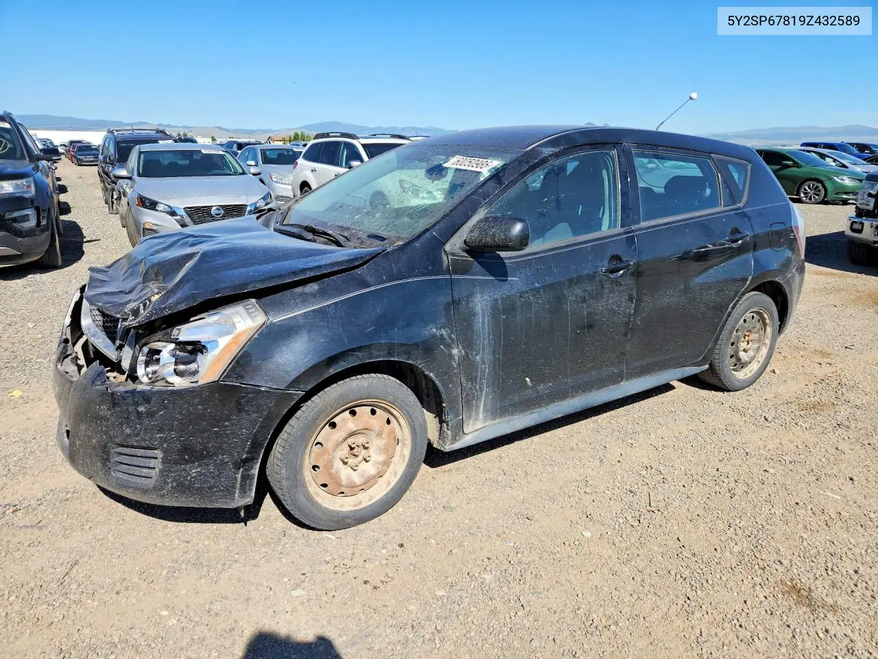 2009 Pontiac Vibe VIN: 5Y2SP67819Z432589 Lot: 60050986