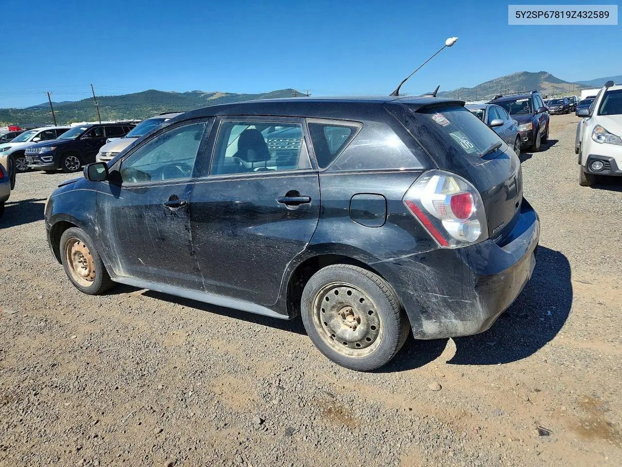2009 Pontiac Vibe VIN: 5Y2SP67819Z432589 Lot: 60050986