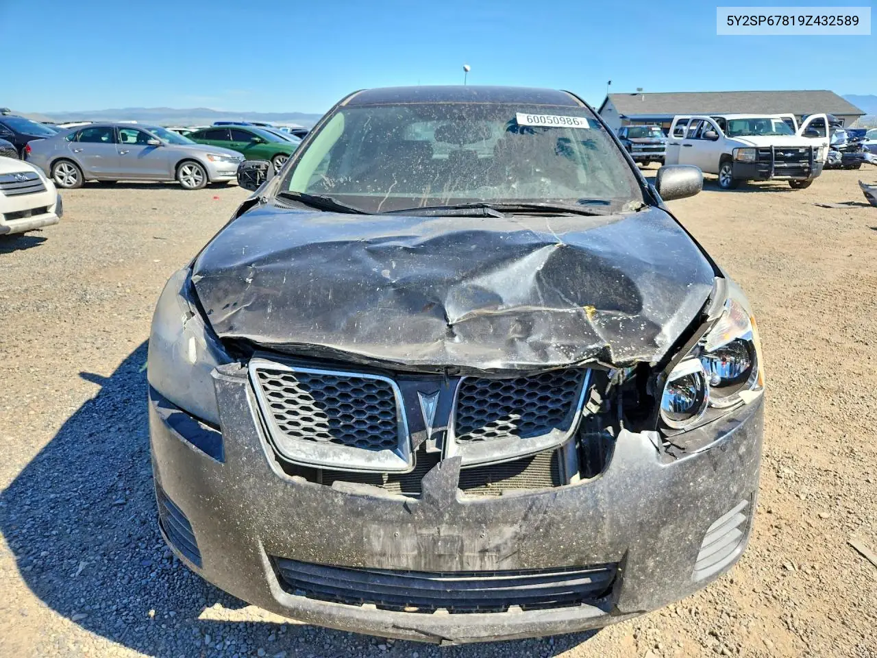2009 Pontiac Vibe VIN: 5Y2SP67819Z432589 Lot: 60050986