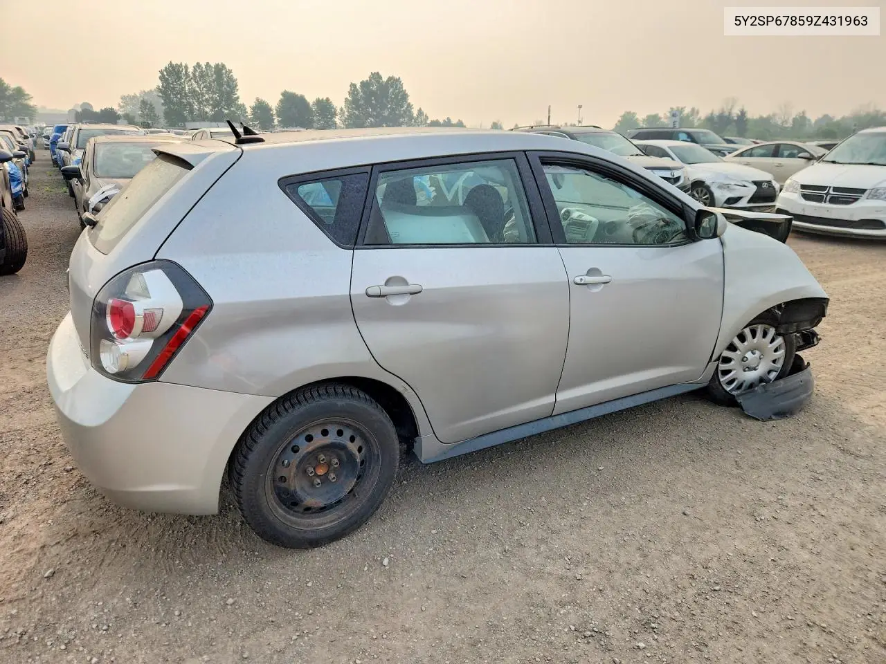 2009 Pontiac Vibe VIN: 5Y2SP67859Z431963 Lot: 60190346