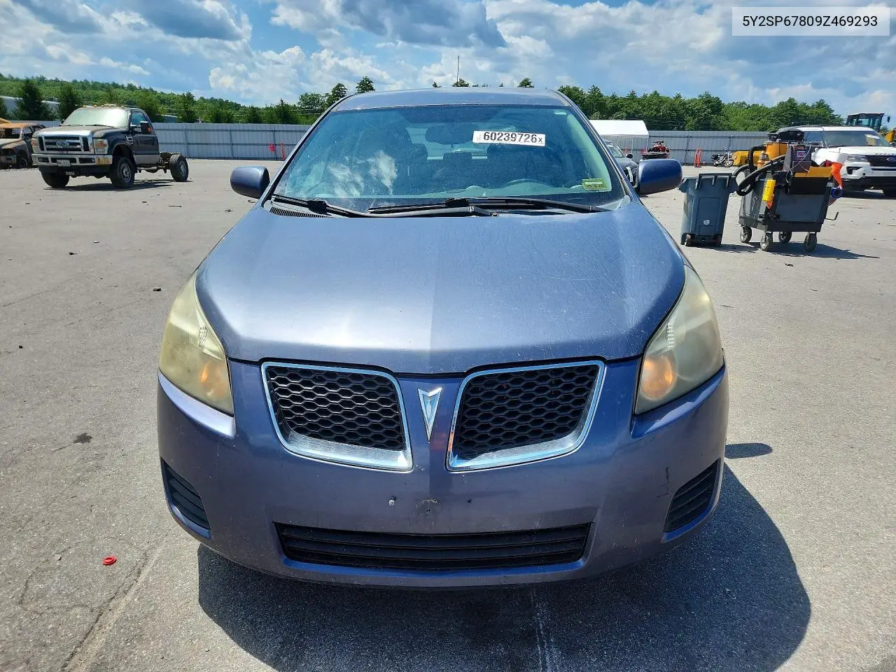 2009 Pontiac Vibe VIN: 5Y2SP67809Z469293 Lot: 60239726