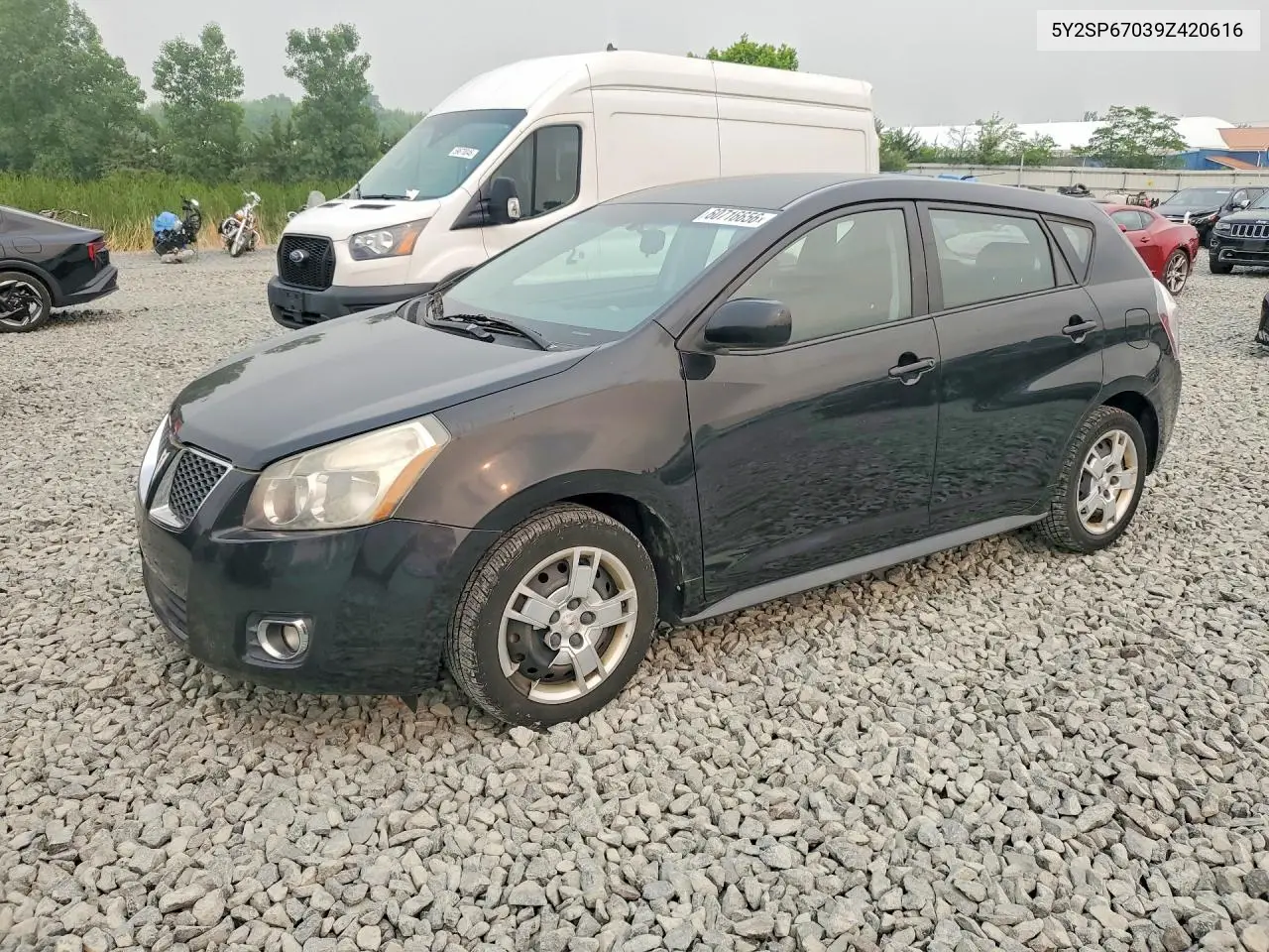 2009 Pontiac Vibe VIN: 5Y2SP67039Z420616 Lot: 60716656