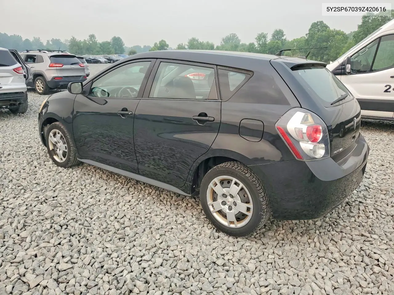 2009 Pontiac Vibe VIN: 5Y2SP67039Z420616 Lot: 60716656