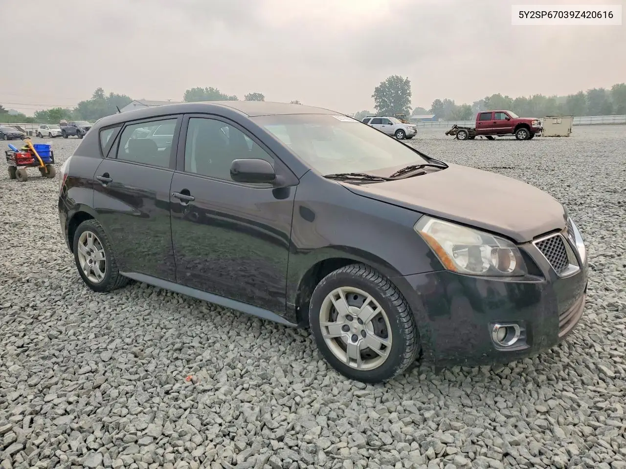 2009 Pontiac Vibe VIN: 5Y2SP67039Z420616 Lot: 60716656