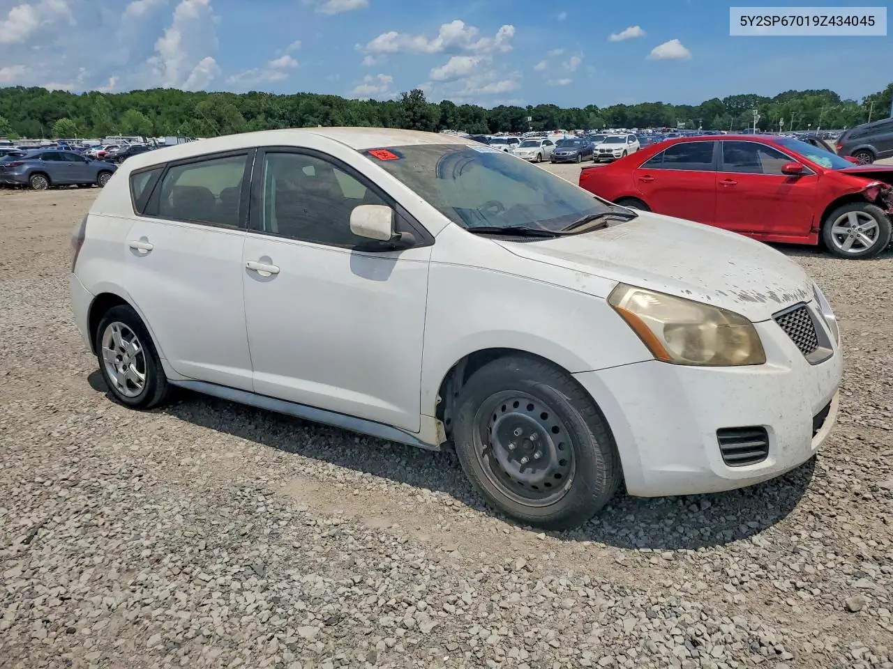 2009 Pontiac Vibe VIN: 5Y2SP67019Z434045 Lot: 60815576