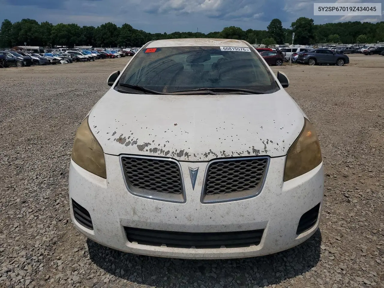 2009 Pontiac Vibe VIN: 5Y2SP67019Z434045 Lot: 60815576