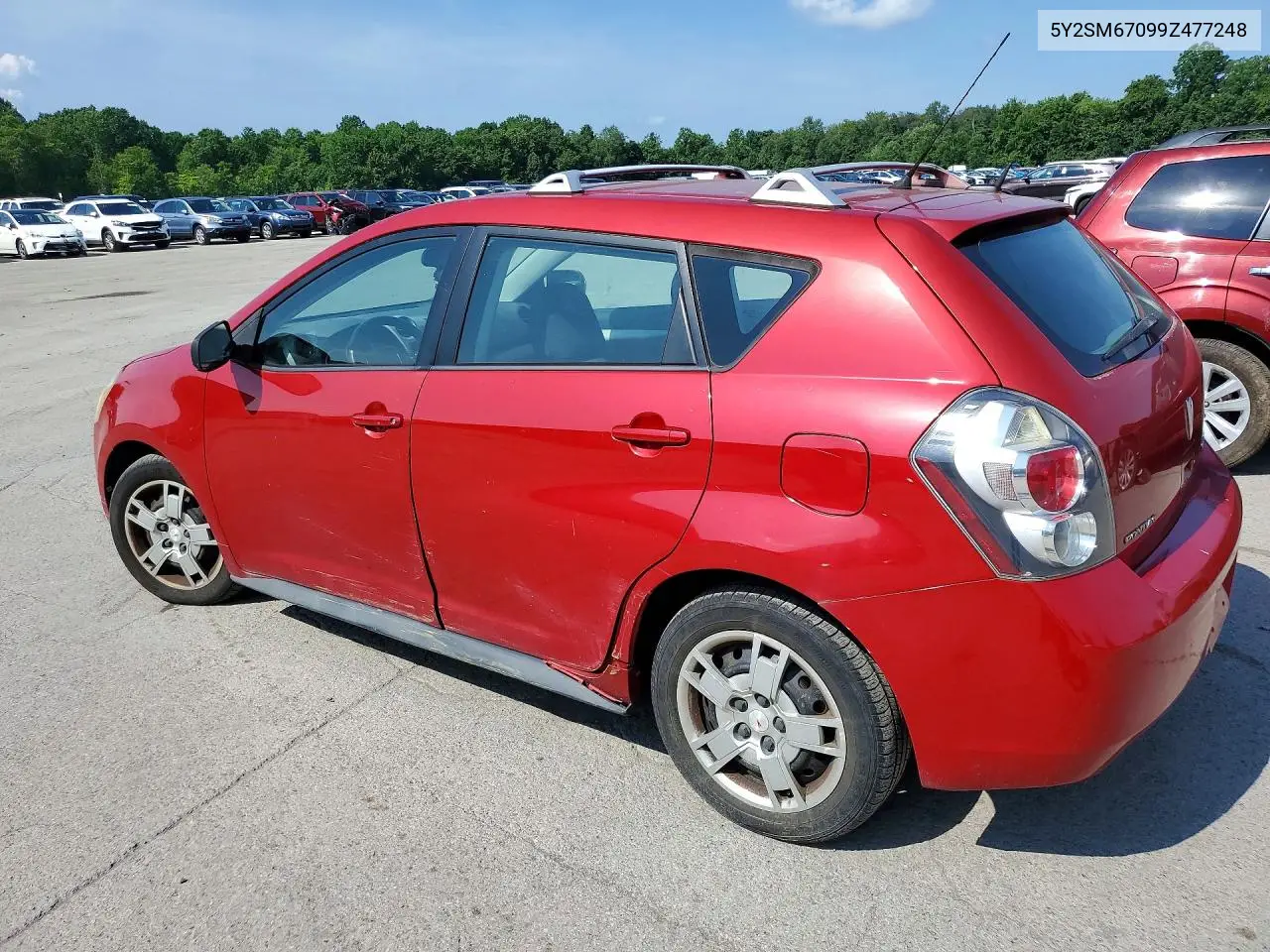 2009 Pontiac Vibe VIN: 5Y2SM67099Z477248 Lot: 60863846