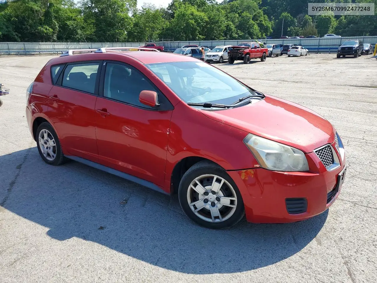2009 Pontiac Vibe VIN: 5Y2SM67099Z477248 Lot: 60863846