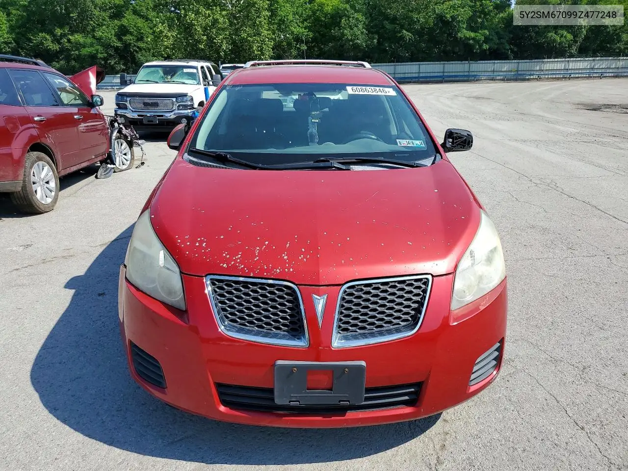 2009 Pontiac Vibe VIN: 5Y2SM67099Z477248 Lot: 60863846