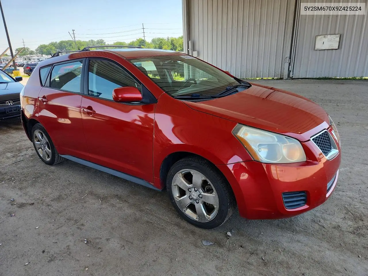 2009 Pontiac Vibe Base VIN: 5Y2SM670X9Z425224 Lot: 60947586