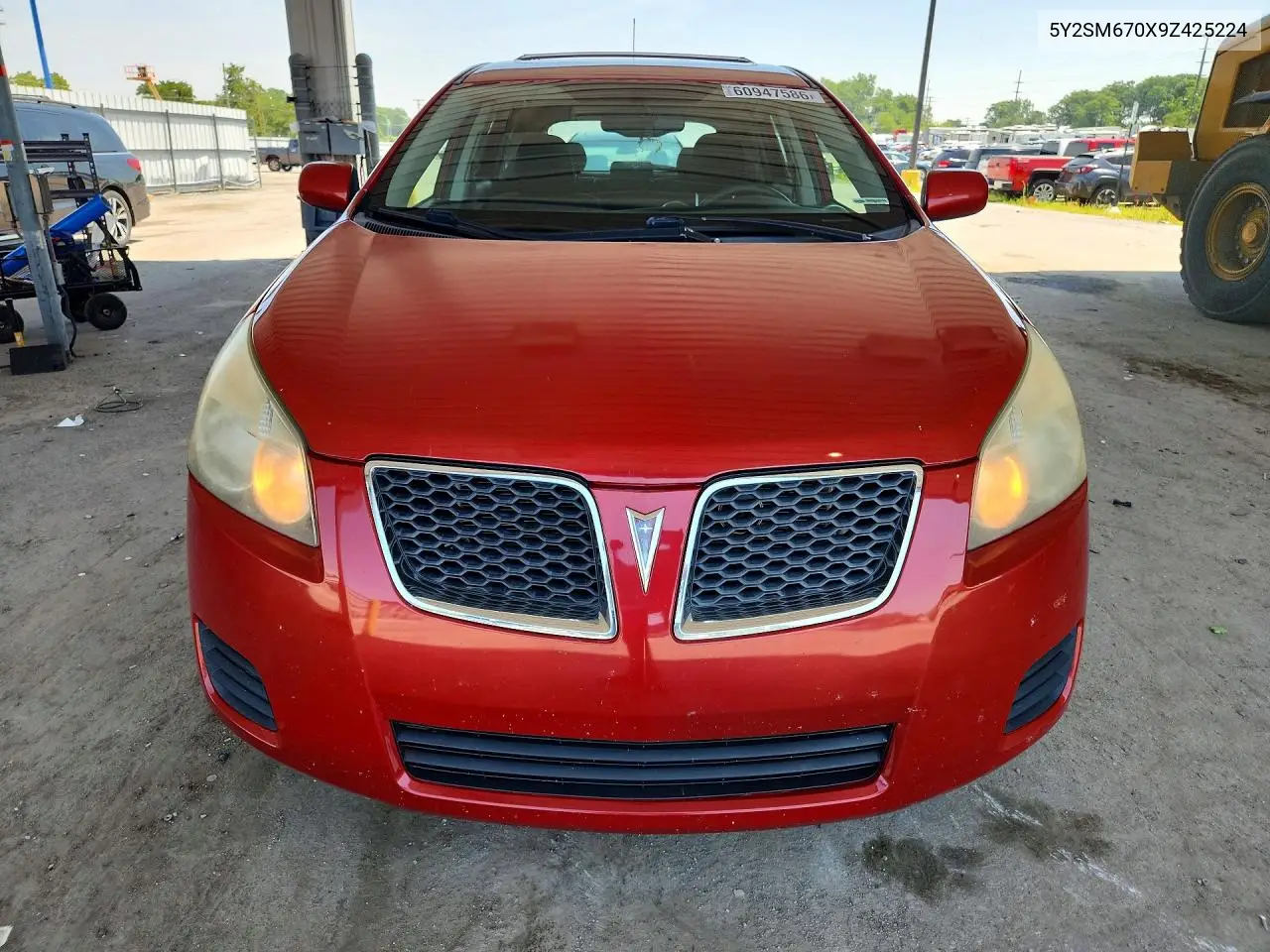 2009 Pontiac Vibe Base VIN: 5Y2SM670X9Z425224 Lot: 60947586