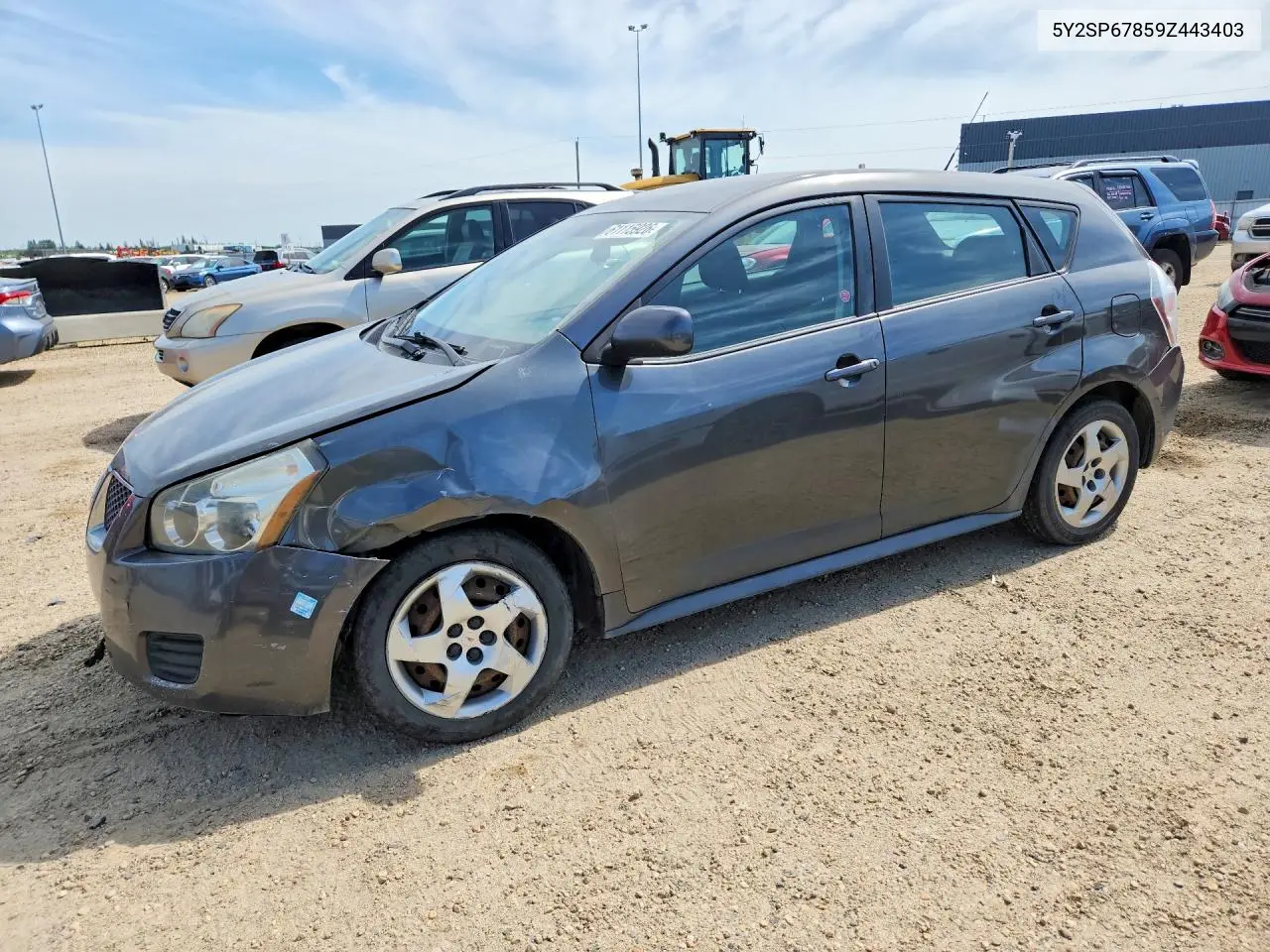 2009 Pontiac Vibe VIN: 5Y2SP67859Z443403 Lot: 61115926