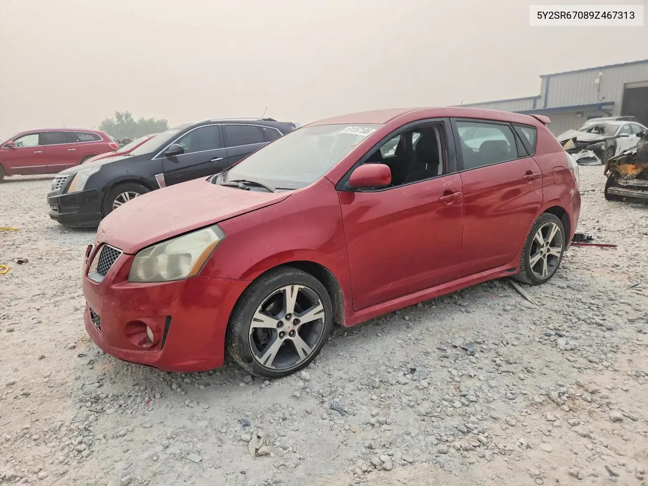 2009 Pontiac Vibe Gt VIN: 5Y2SR67089Z467313 Lot: 61157106