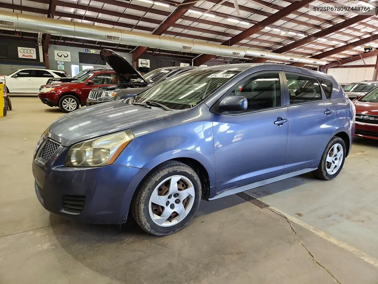 2009 Pontiac Vibe VIN: 5Y2SP67809Z448766 Lot: 61687136