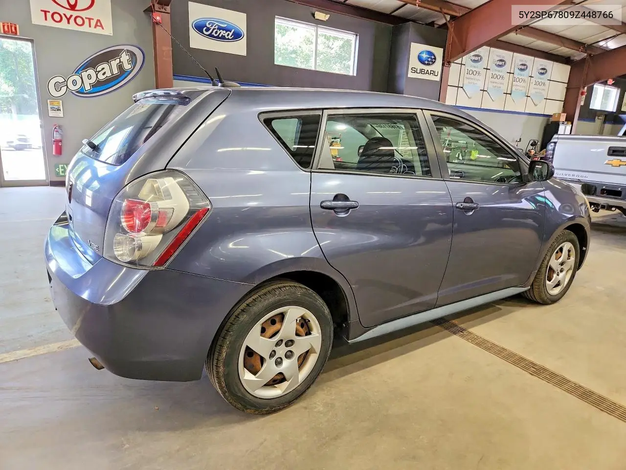 2009 Pontiac Vibe VIN: 5Y2SP67809Z448766 Lot: 61687136