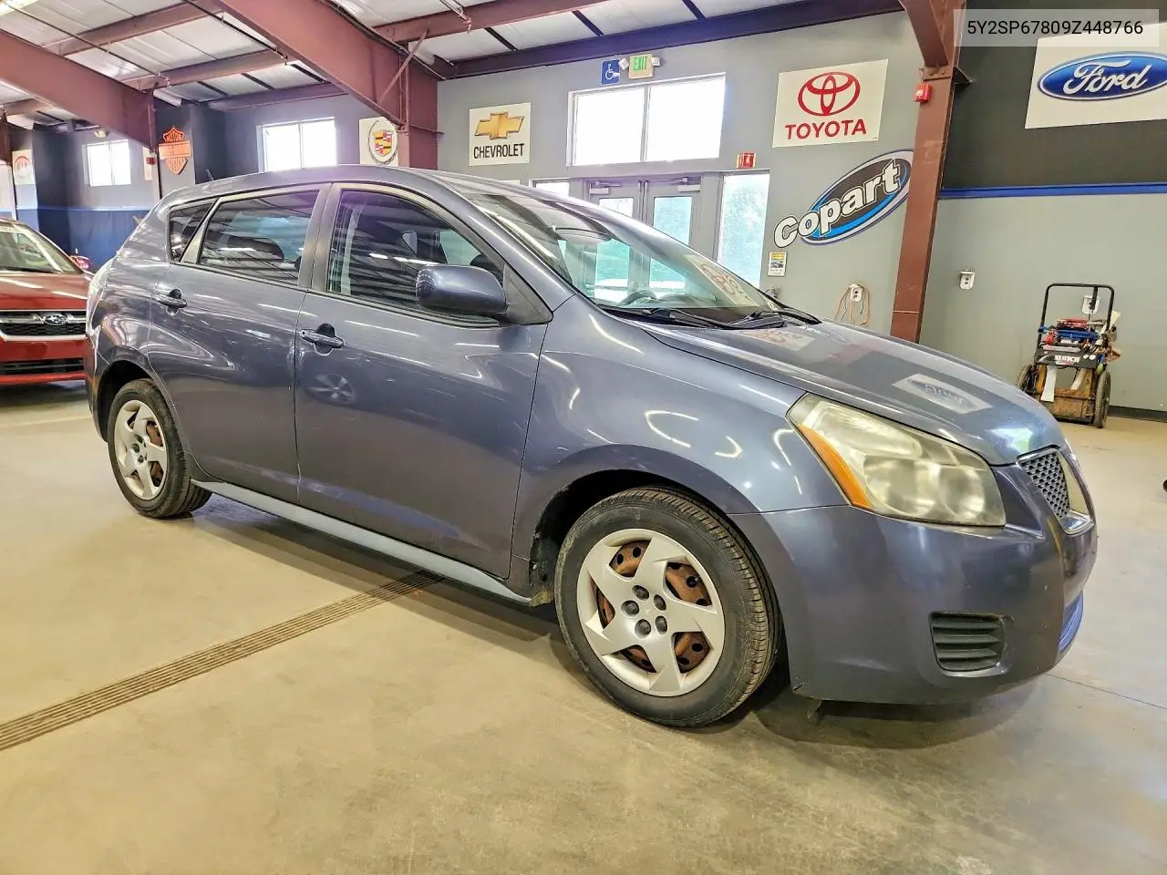 2009 Pontiac Vibe VIN: 5Y2SP67809Z448766 Lot: 61687136