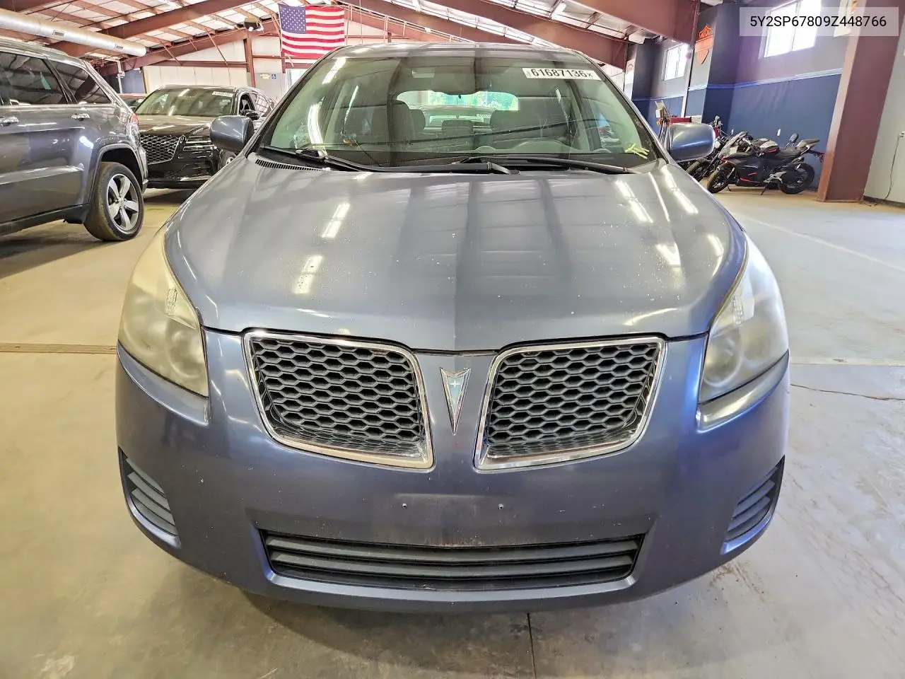 2009 Pontiac Vibe VIN: 5Y2SP67809Z448766 Lot: 61687136