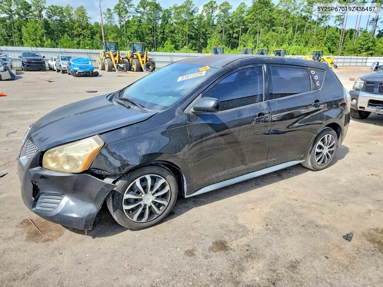 2009 Pontiac Vibe VIN: 5Y2SP67019Z436457 Lot: 61872226