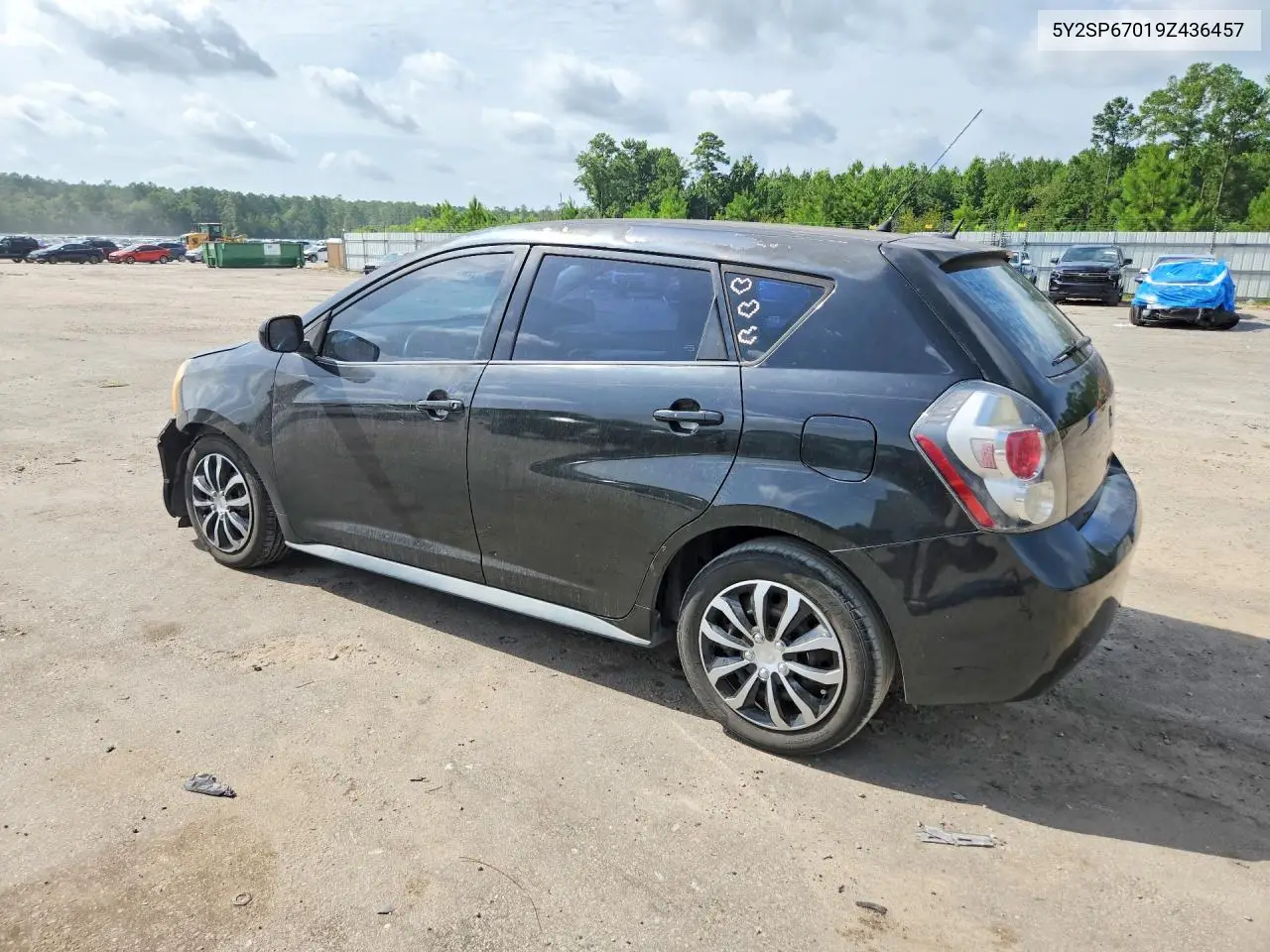 2009 Pontiac Vibe VIN: 5Y2SP67019Z436457 Lot: 61872226