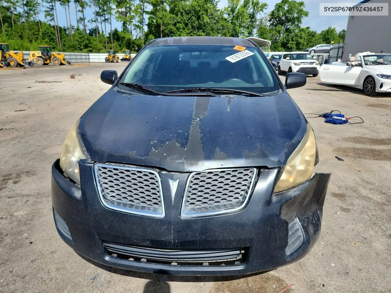 2009 Pontiac Vibe VIN: 5Y2SP67019Z436457 Lot: 61872226