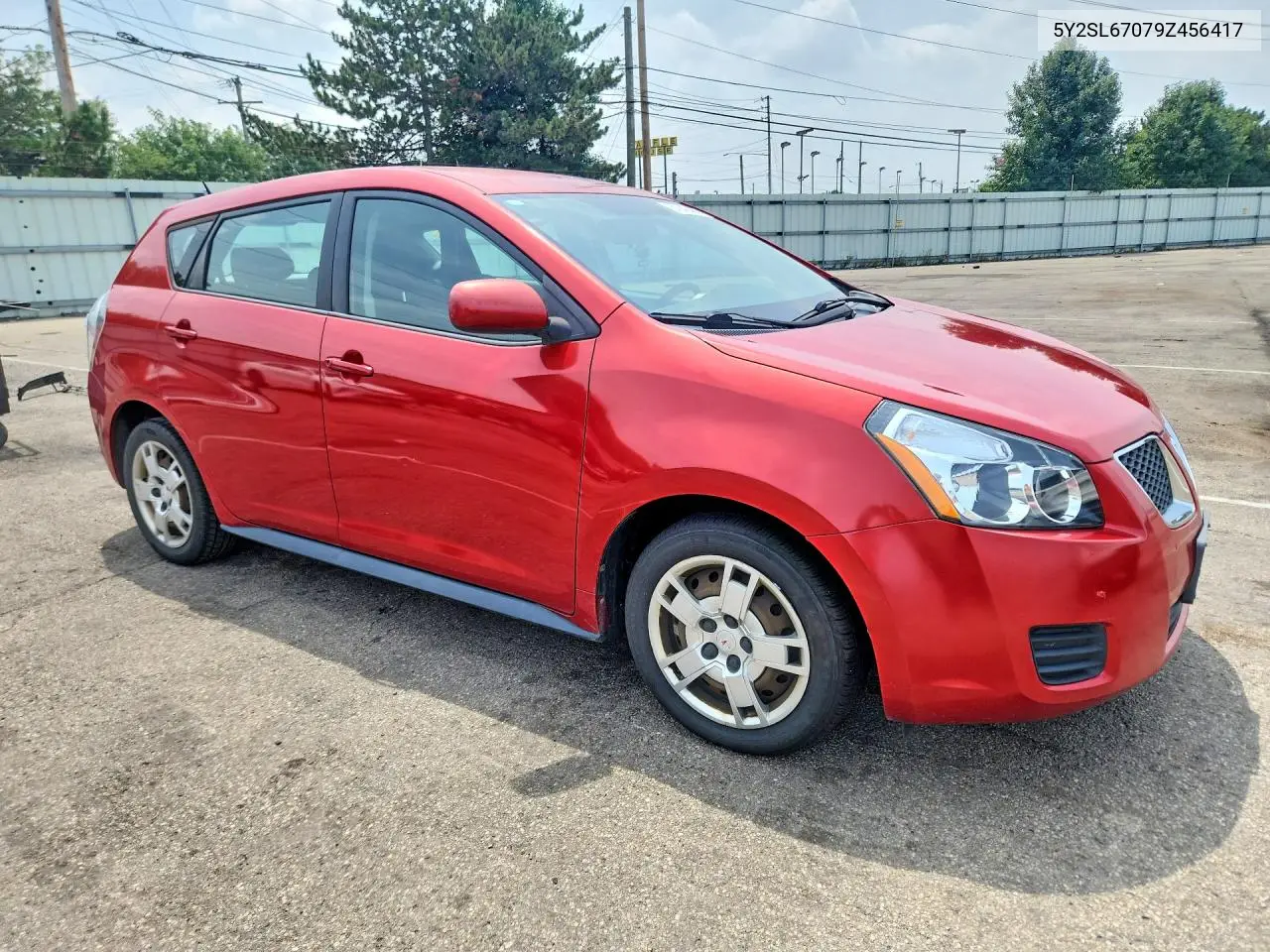 2009 Pontiac Vibe VIN: 5Y2SL67079Z456417 Lot: 61940486