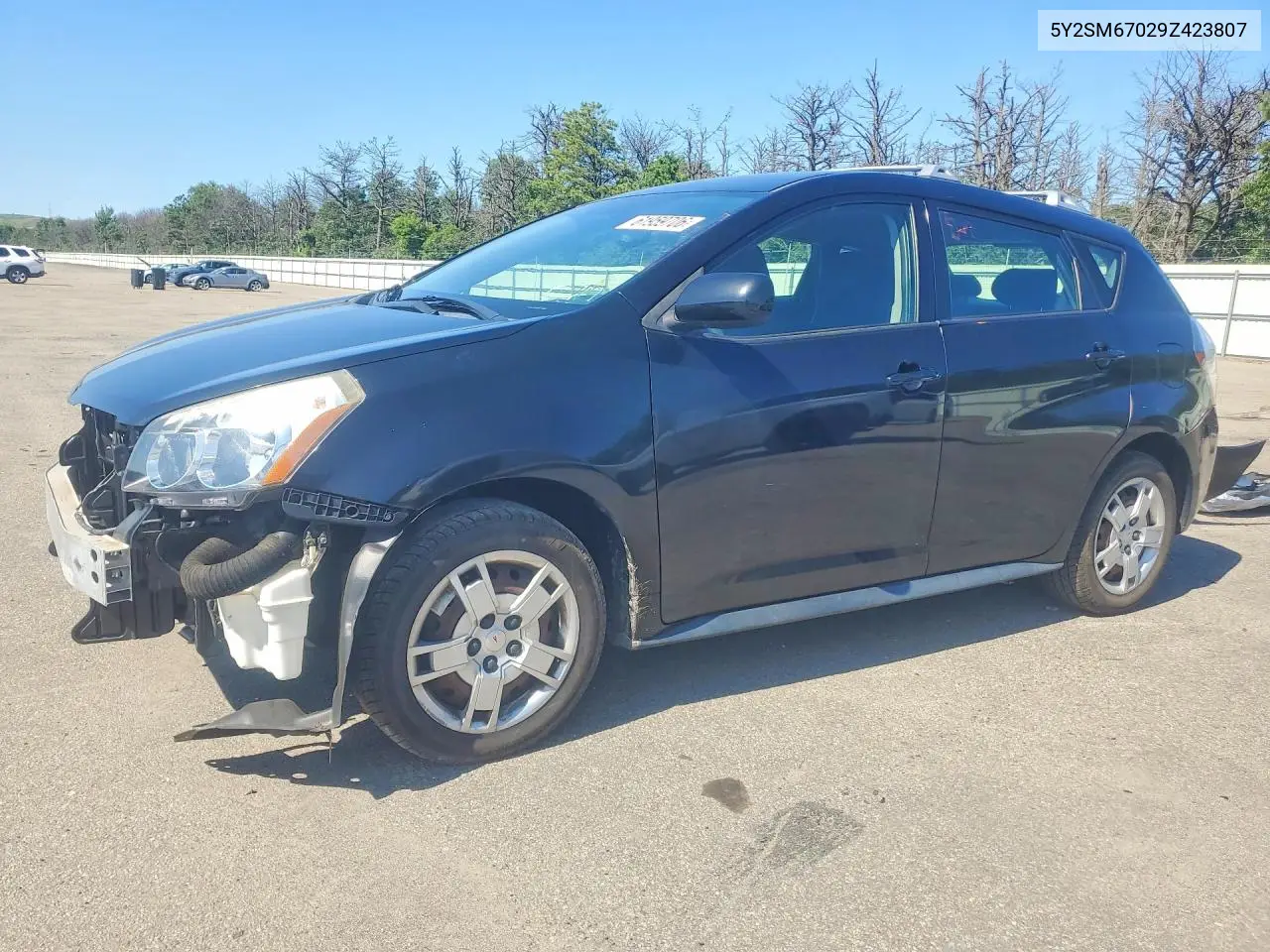 2009 Pontiac Vibe VIN: 5Y2SM67029Z423807 Lot: 61959706