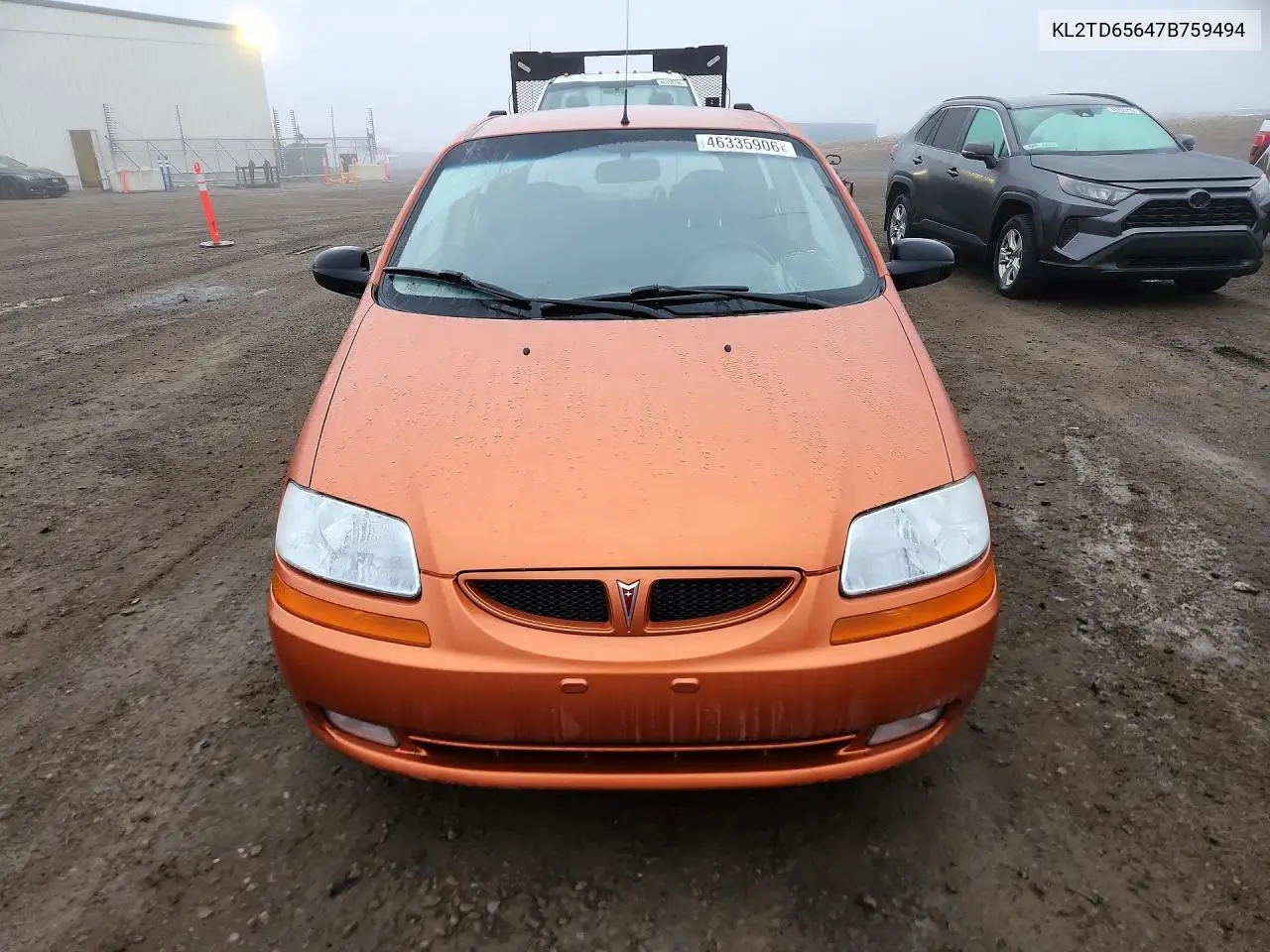 2007 Pontiac Wave VIN: KL2TD65647B759494 Lot: 46335906