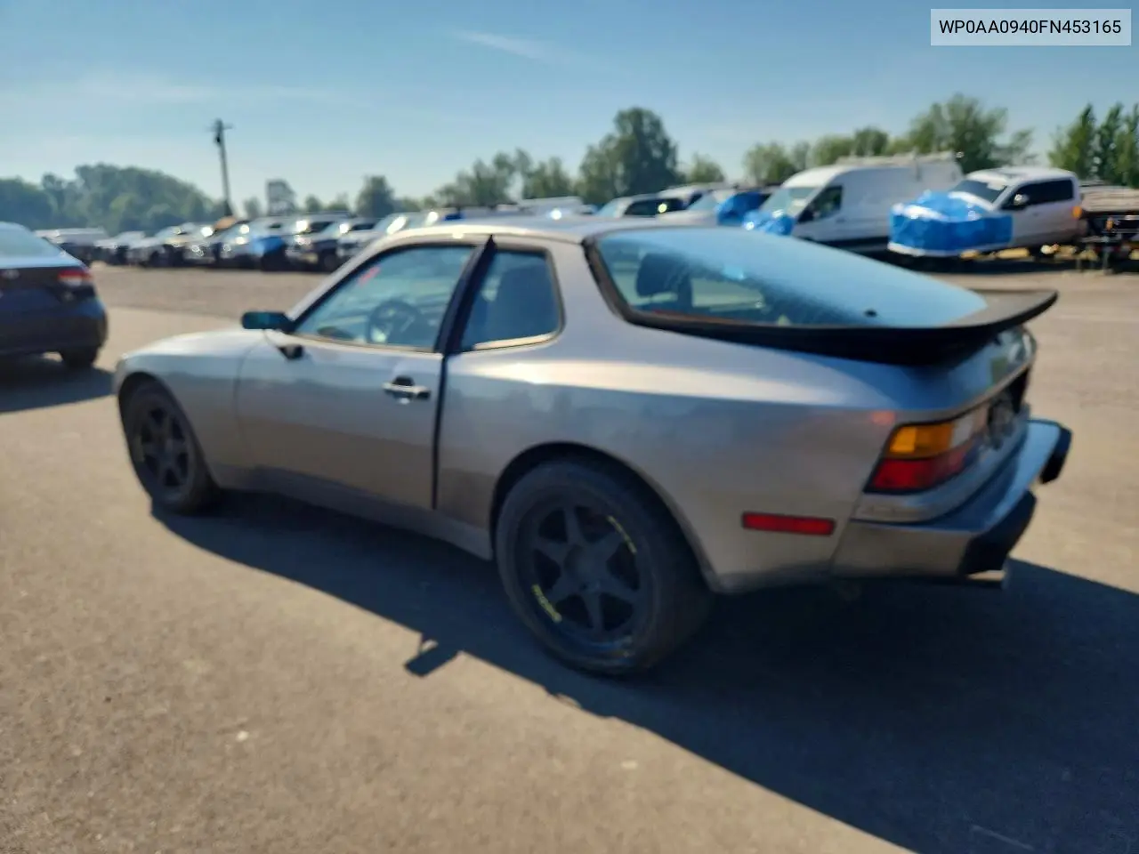 1985 Porsche 944 VIN: WP0AA0940FN453165 Lot: 57519376